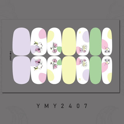 Nail Wraps Art Decals / Wraps Ongles Décals