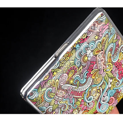 Creative Cigarettes Case Hold 20 Sticks Printed Leather Cigarette Case Smoking Box Sleeve Pocket Tobacco Pack Women Girls Gift