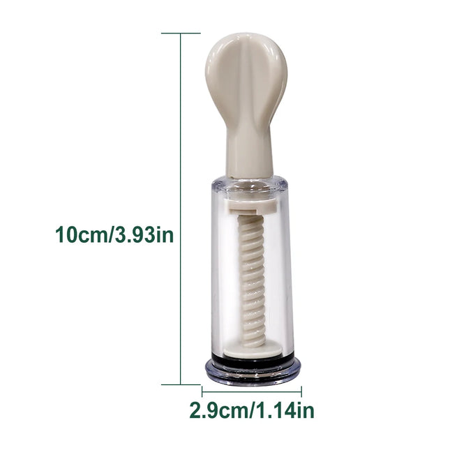 Professional Cupping Medical Chinese Vacuum Body Massager Stimulation Vacuum Cupping Nipple Sucker Inverted Suction Enlarger Cup