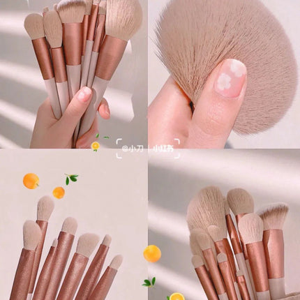 Soft Fluffy Makeup Brushes Set for Cosmetics Foundation Blush Powder Eyeshadow Kabuki Blending Makeup Brush Beauty Tool