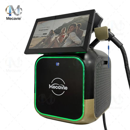 2026 Newest 2-in-1 Soprano 4000W 808nm Diode Laser Hair Removal Device 4-Wave Painless Permanent + Pico Tattoo Removal