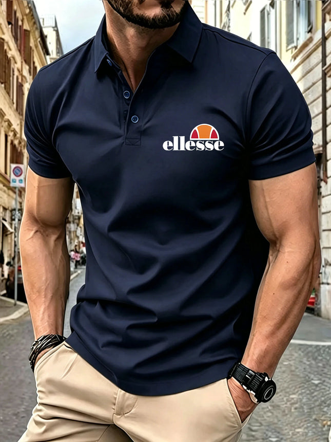 2026 Hot Sale Men's Summer Casual Breathable Comfortable Polo - Sporty Business Men's T-shirt polo shirt golf shirts polo
