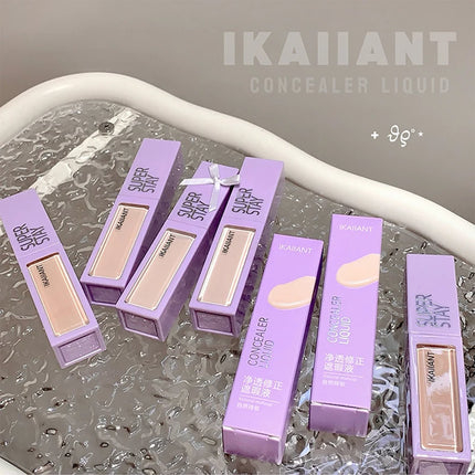 Color Correction Liquid Concealer White Foundation Makeup Base Face Brighten Cover Up Dark Circles Waterproof Concealer Stick