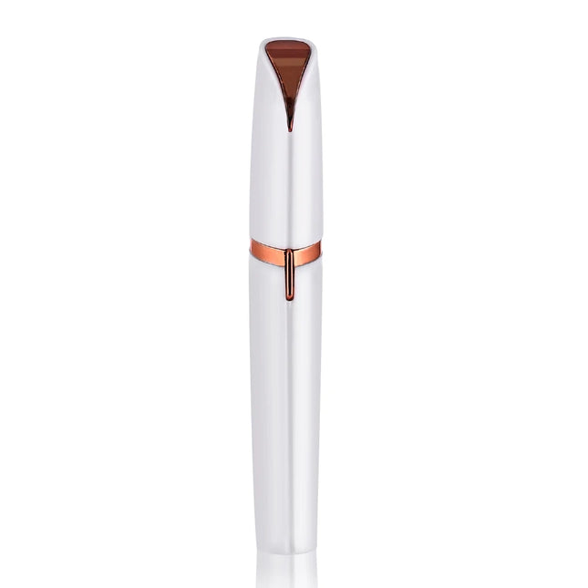 Portable Electric Eyebrow Trimmer Pen for Women, Painless Precision Eyebrow Shaver Razor blades for Face Hair Removal Tools