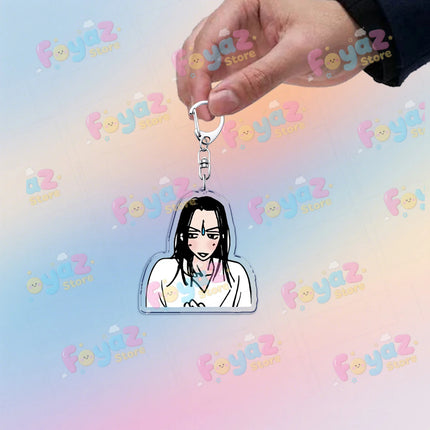 Cute Anime Nana Keychain for Accessorie Bag NANA Chibi Farming Charm Keyrings Jewelry Friends Oosaki Nan Manga Gifts