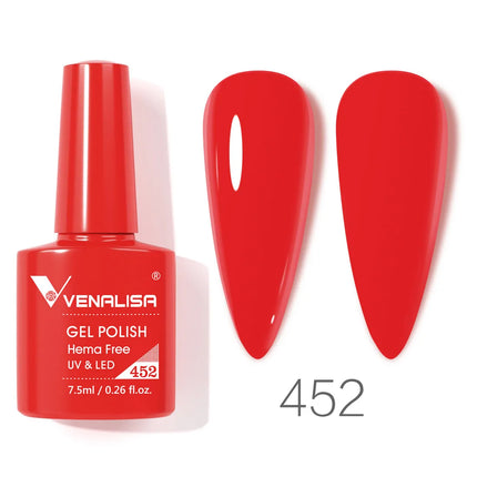 Venalisa VIP4 7.5ml Gel Nail Polish Hema Free Full Coverage Beautiful Semi Permanent Soak Off UV LED Gel Nail Polish Gel Lacquer