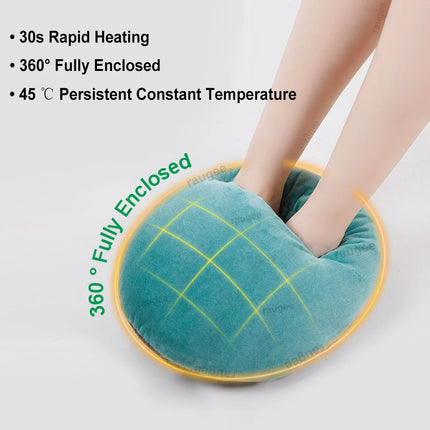 Foot Warmer Winter Portable Electric Foot Heater USB Power Heating Pad Home Flannel Constant Temperature Foot Heated Blanket