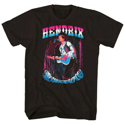 Vintage Rock Tops Jimi Hendrix Rock Musician T Shirt 90s Y2k Tee Print Cotton T-Shirts Casual Loose T Shirt Fans Gift Unisex