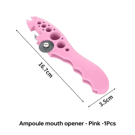 2024 New Nurse Ampoule Bottle Opener Creative Handle Cutting Device Medical Grinding Wheel Bottle Breaker Medical Tool