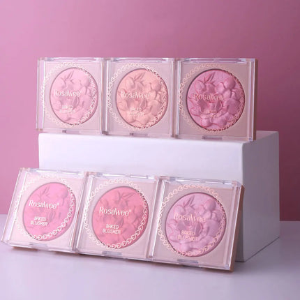 6-color face highlighting and contouring palette in a waterproof and sweatproof formula for music festivals and parties