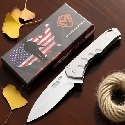 Medford - MKT Mini Folding Knife, D2 steel, ball bearing structure, emergency rescue camping knife, sharp fruit knife