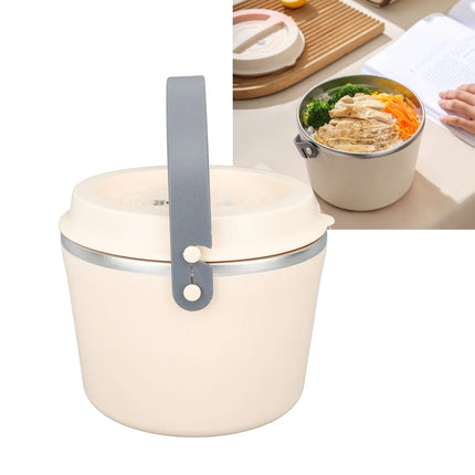 1.2L Portable Electric Lunch Box Car Food Warmer 360 Degree Even Heating 12V Travel Heater for Hot Food - Washable Car Heater