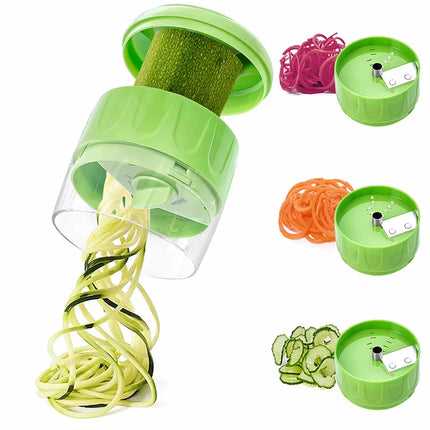 Handheld Vegetable Fruit Tool Multifunction Spiral  Shredder Manual Radish Cucumber Rotating Grater Kitchen Accessorie Tool