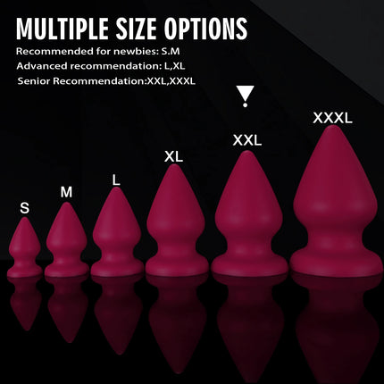 Fisting Butt Plug Training Dilator XXXL Small Huge Anal Plug Super Soft Anal Toys Suction Cup Big Sex Toy For Men Women Buttplug