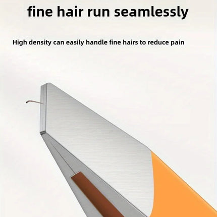 High-Precision Tweezers Stainless Steel Material with Excellent Rubber and Plastic Surface Feel Seamless Slant Tip