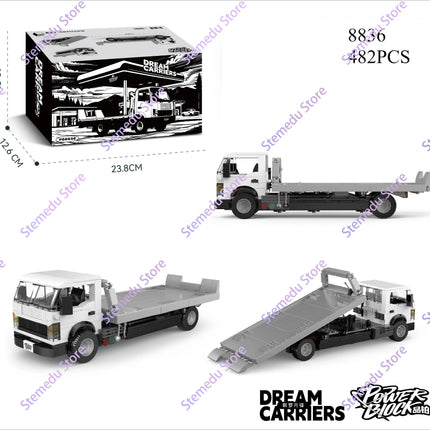 MOC PB8801-8849 Technical Speed Car MX5 Racing Car Model Camper Container Building Block Brick Assembly Toys Kids Xmas Gift
