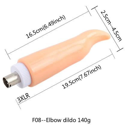 Fredorch Entry Level Sex Machine A2 / F2 /F3 Attachment 3XLR Accessories Dildos Suction Cup Sex Products For Women for Man
