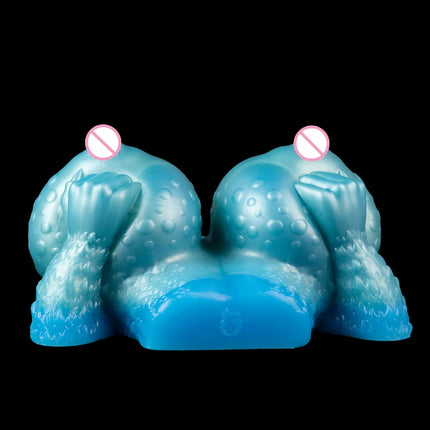 SHAZ Fantasy Boobs Realistic Breast Texture Men's Silicone Masturbation Cup Male Masturbator Penis Stimulator Adult Sex Toys 18+