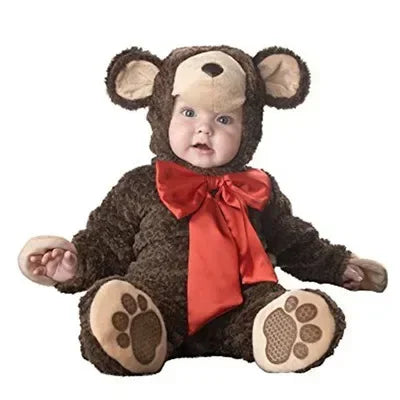 2024 New Arrival High Quality Baby Boys Girls Halloween Dinosaur Costume Romper Kids Clothing Set Toddler Co-splay Triceratops