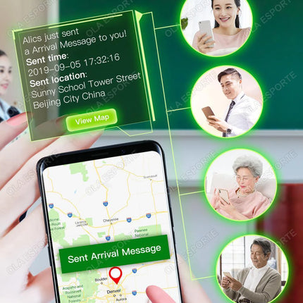 NEW NFC Smart Nail Chip SOS Virtual Call Fitness Supervision Function GPS Tracker Device Mini Tracker Smart Chip For Android IOS