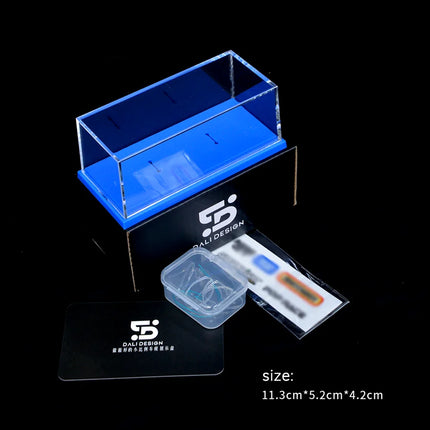 1/64 Acrylic Model Car Display Case Box - High Quality Clear Cover for Collectibles Gift (No Car Included) 1pcs