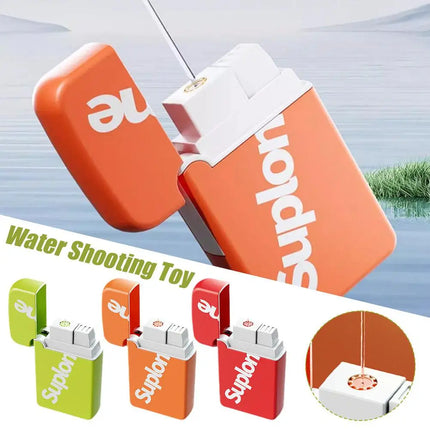 New Prank Toy Portable Magic Lighter Realistic and Fun Water Gun Lighter Stress Relief Toy Water Park Smoke Accessory