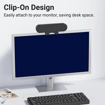 Soundbar Speaker Mini Portable USB Wired Computer TV PC Laptop Desktop Clip Subwoofer Sound Box Music Bocina Coluna Caixa De Som