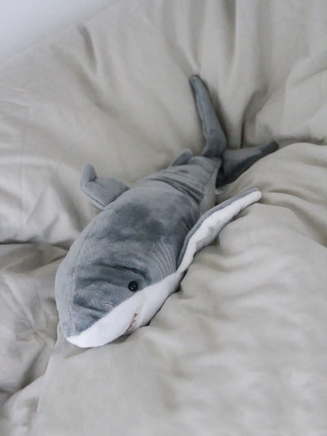 36cm/14.17inch Realistic Shark Plush, Soft Safe Stuffed Animal Pillow, For Play Stress Relief, Ideal Christmas Holiday Gift