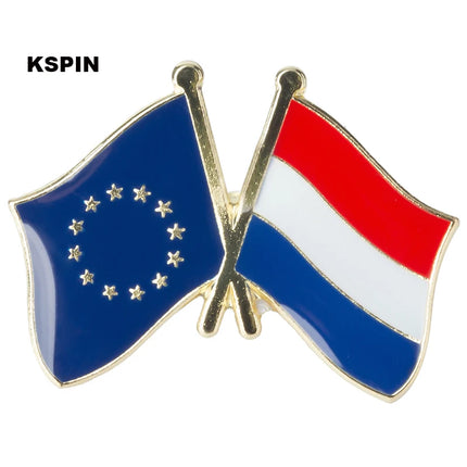 Netherlands Flag Badge Brooch Natinal Lapel Pins Flag Lapel Pins Country Flag Badge