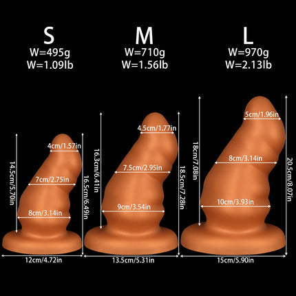 Large Butt Plug Silicone Anal Plug With Suction Cup Dildo Anus Stimulation Masturbator Anal Dilator Adult Toys Sex Toys Sex Shop