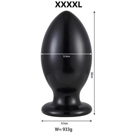 7 Size Buttplugs Anal Beads Balls Cunt Plug Dilatador Anal Plug Sex Toys Small And Big 9.5cm Huge Anal Plug Toys For Women Men