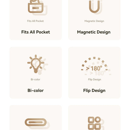 Ulanzi LM19 MagSafe Light Portable Selfie Light for iPhone 17 16 15 14 13 12 Pro Max Fill Light Phone Stand Selfie Video Vlog