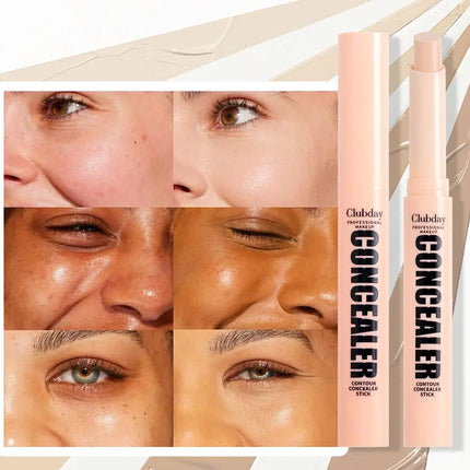 Orange Green Contour Concealer Stick Waterproof Matte Concealer Full Cover Acne Dark Circles Nude Foundation Makeup Corrector
