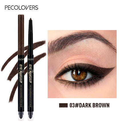 1PC Exquisite Eyeliner Pencil - Glides on Smoothly Without Any Clumping, Features a Super Fine Tip for Drawing Inner Eyeliner