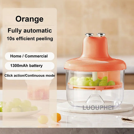 Electric Grape Peeling Machine Auto Multipurpose Small Fruit Peeling Tool Kitchen Peeler for Garlic Tomatoes Peeler Machine 50W