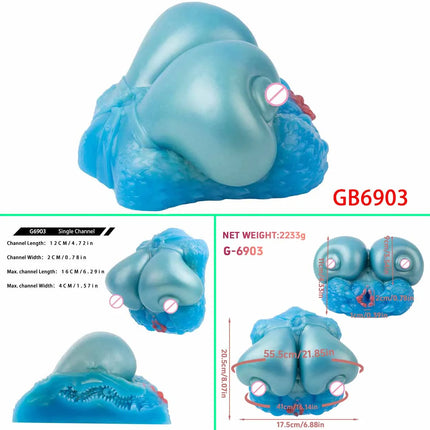 GEEBA Fantasy Big Breasts Men's Masturbator Sex Toys For Men18+ Realistic Vagina Pocket Pussy Men's Onahole Adult Man Stroker