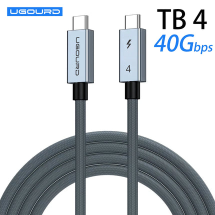 40gbps thunderbolt4 type c 240w USB4 fast charging cable 0.2m- 2m 3m thunderbolt 3 USB c data transfer cable 8K for MacBook Dock