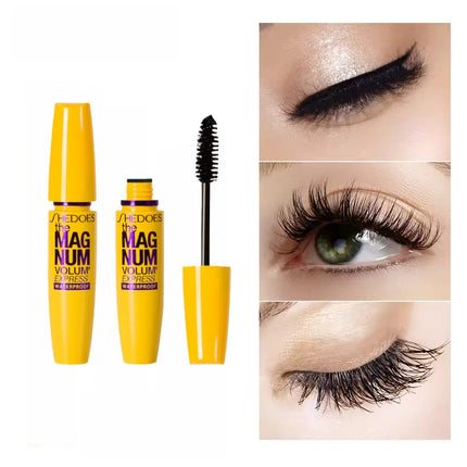 original high-end Long-wearing fibers black professional waterproof Lash Eyelash  mascara Woman Makeup products