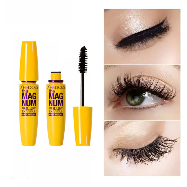 original high-end Long-wearing fibers black professional waterproof Lash Eyelash  mascara Woman Makeup products