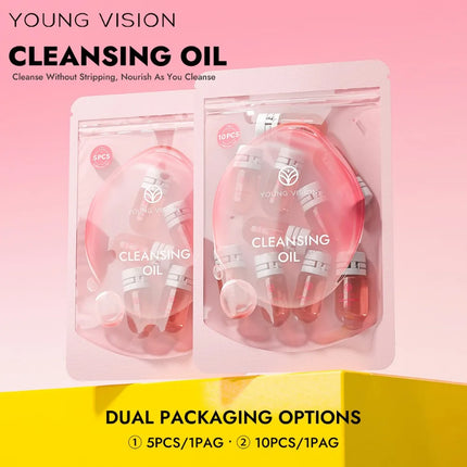7/10 Capsules of Cleansing Oil Gently Non Irritating Moisturize Soothe Cleansing Travel Portable Single Makeup Remover Oil