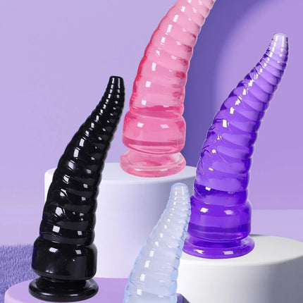 Octopus Tentacle Dildo Anal Plug Butt Dilator with Big Suction Cup Sex Toys for Women Men Anus Expander Prostate Massage