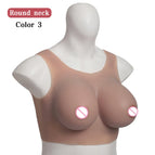 Col rond Couleur 3 / Mainland China / G cup elastic cotton