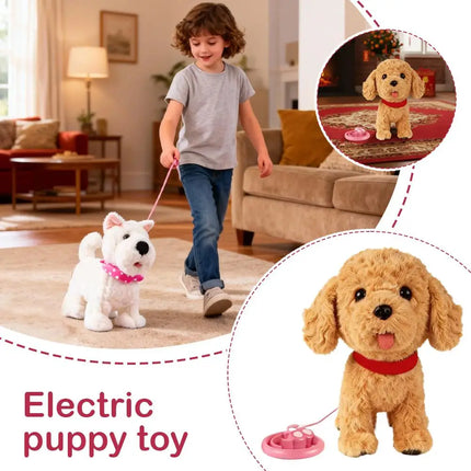 Interactive Electric Barking Dog Toy - Realistic Singing Dancing Licking Puppy Doll Interactive Pet Toy For Kids Toddlers