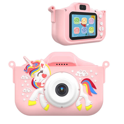 VYVYLABS Children's Camera Toy Unicorn Camera For Kids' Christmas Birthday Holiday Gift Digital Camcorder Mini Thermal Print