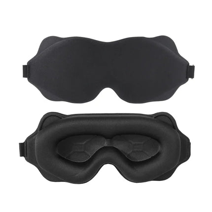 Sleep Eye Mask Weighted for Side Sleeper Men Women 3D Contoured Sleeping Mask No Eye Pressure 100% Blockout Soft Comfortable Eye