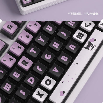 2025 New Eva Rebuild Of Evan Anime Figure Four Sided Side Transparent Pbt Thermal Sublimation Transparent Crystal  Key Cap Gifts