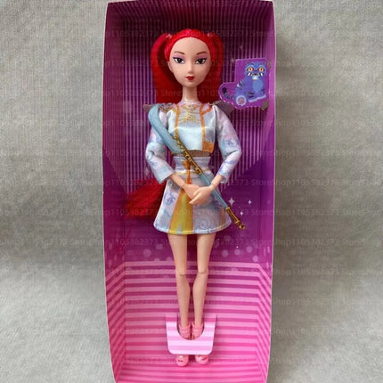 New 30cmPrincess Doll Rumi Mira Zoey Exquisite Action Figure DIY Toy Premium Plastic Model Perfect Collection and Gift for Girls