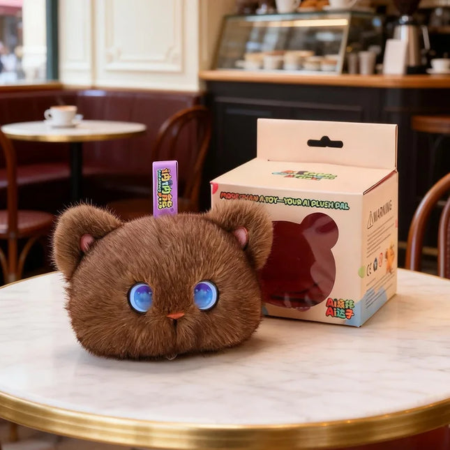 100%Genuine Ai Intelligent Cat Robot Dialogue Toy Wifi Interaction Emotional Companionship Daily Encyclopedia Tell Story Gifts