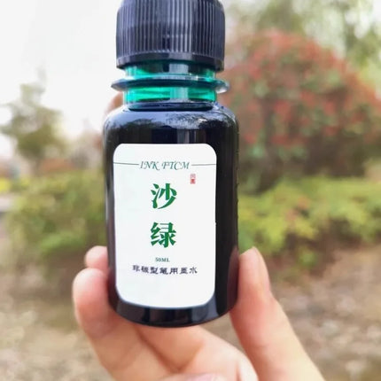 500/50ml 24 Colors Fountain Pen Ink Dip Pen Bottled Ink Refill Cartridge Writing School Supplies Stationery For JINHAO HONGDIAN