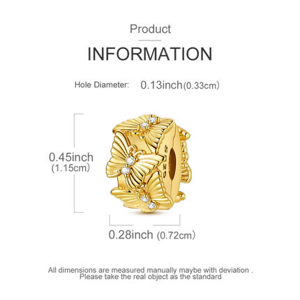 Gold Series DIY Charms Bead Original 925 Sterling Silver Inlaid Zirconium Sun Leopard Pendants Fit Bracelet Jewelry Gift Marking